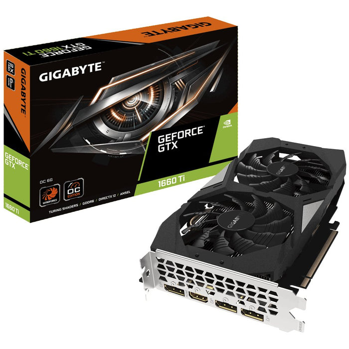 EAN 0889523016572 - GIGABYTE GV-N166TOC-6GD tarjeta gráfica NVIDIA 6 GB GDDR6 imagen 1