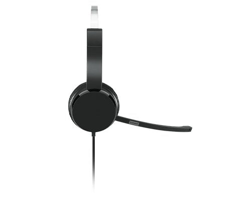 EAN 0195348460774 - Lenovo 100 Mono Auriculares Alámbrico Diadema Oficina/Centro de llamadas USB tipo A Negro imagen 3