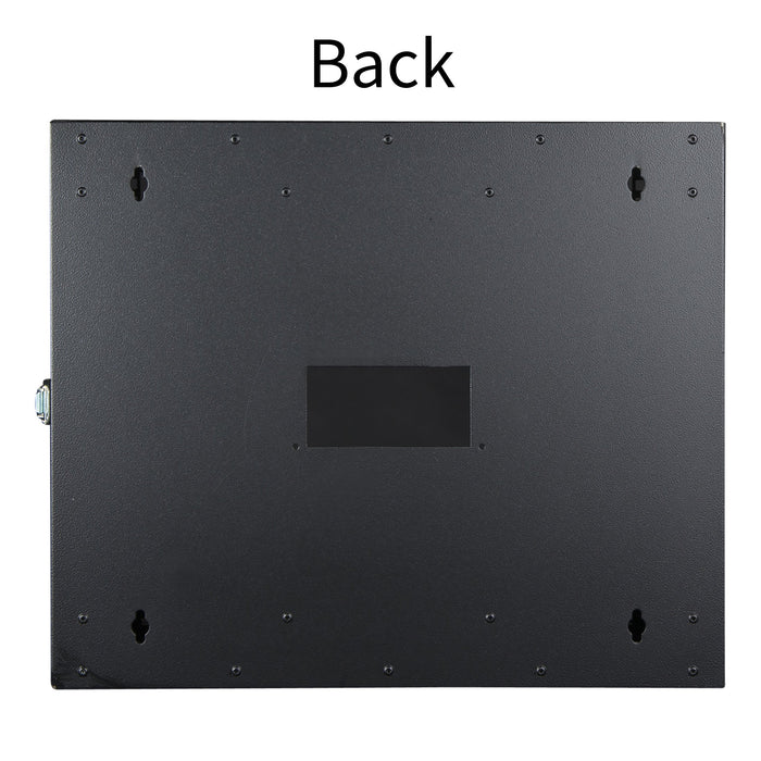 EAN 5420016846952 - LOGON RWMD09UBL armario rack 9U Bastidor de pared Negro imagen 3