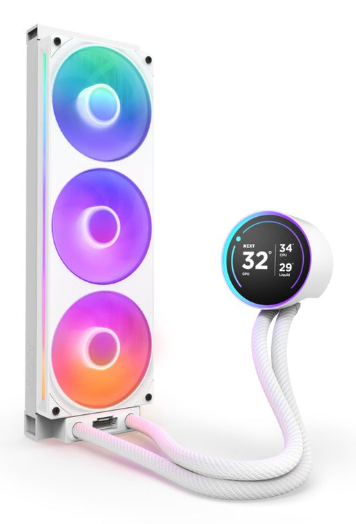 EAN 5056547204192 - NZXT Kraken Elite 360 RGB Procesador Sistema de refrigeración líquida todo en uno 12 cm Blanco 1 pieza(s) imagen 2