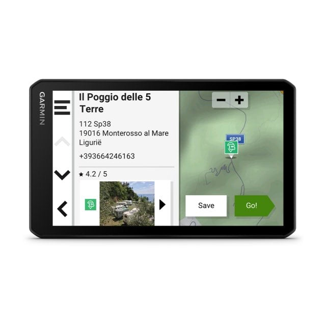 EAN 0753759308438 - Garmin CamperCam 795 navegador Fijo 17,8 cm (7") TFT Pantalla táctil 271 g Negro imagen 4