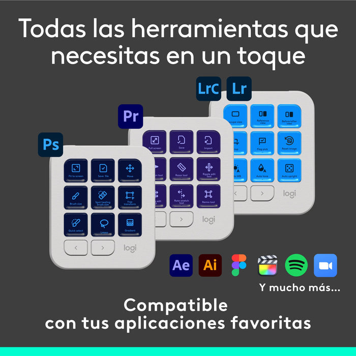 EAN 5099206124714 - Logitech MX Creative Console Teclado Bluetooth/USB imagen 4