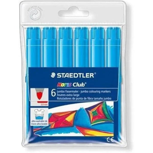 EAN 4007817340257 - Staedtler Noris Club marcador 6 pieza(s) Azul imagen 1