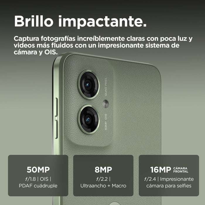 EAN 0840023274831 - Motorola moto g55 5G 16,5 cm (6.49") SIM doble Android 14 USB Tipo C 8 GB 256 GB 5000 mAh Verde imagen 6