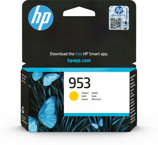 EAN 0725184104046 - HP 953 Yellow Original Ink Cartridge cartucho de tinta 1 pieza(s) Rendimiento estándar imagen 1