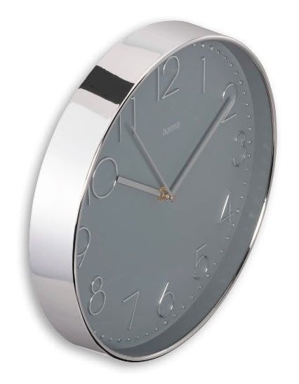 EAN 4047443517647 - Hama Corsica Reloj de cuarzo Círculo Gris, Plata imagen 2