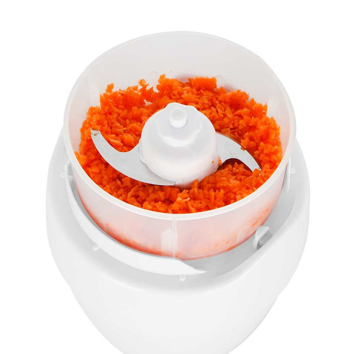 EAN 8436044539473 - Orbegozo MC-4550 picadora eléctrica de alimentos 0,6 L 800 W Transparente, Blanco imagen 5