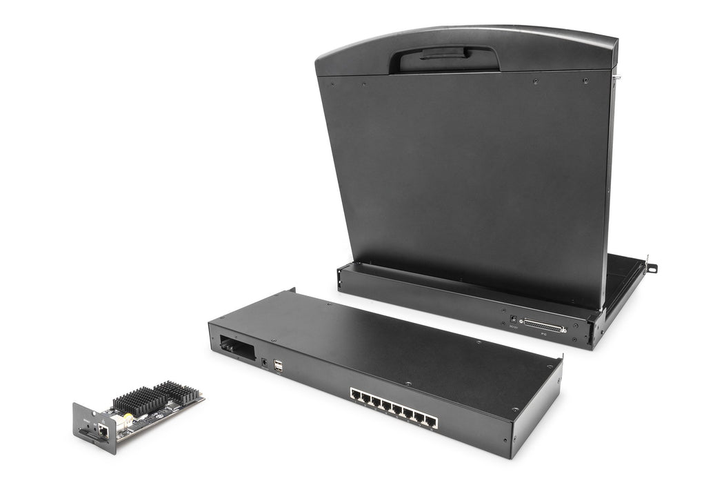 EAN 4016032447634 - Digitus DS-72216 interruptor KVM Montaje en rack Negro imagen 4