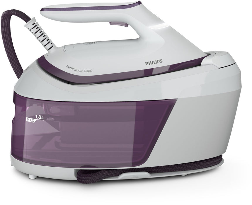EAN 8720389015267 - Philips 6000 series PSG6020/30 estación plancha al vapor 2400 W 1,8 L Suela SteamGlide Plus Púrpura, Blan imagen 2