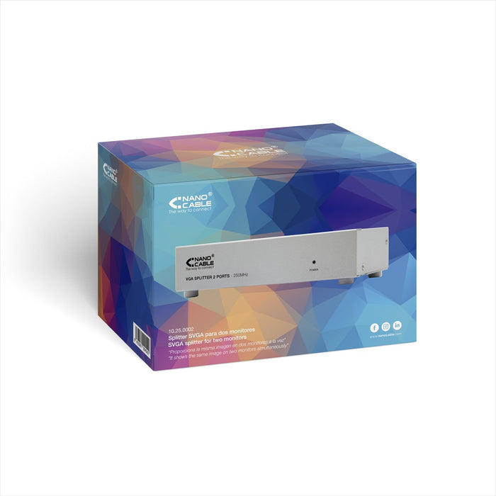 EAN 8433281004542 - Nanocable 10.25.0002 divisor de video 2x VGA imagen 6