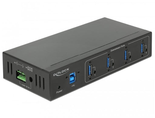EAN 4043619633098 - DeLOCK 63309 hub de interfaz USB 3.2 Gen 1 (3.1 Gen 1) Type-B 5000 Mbit/s Negro imagen 1