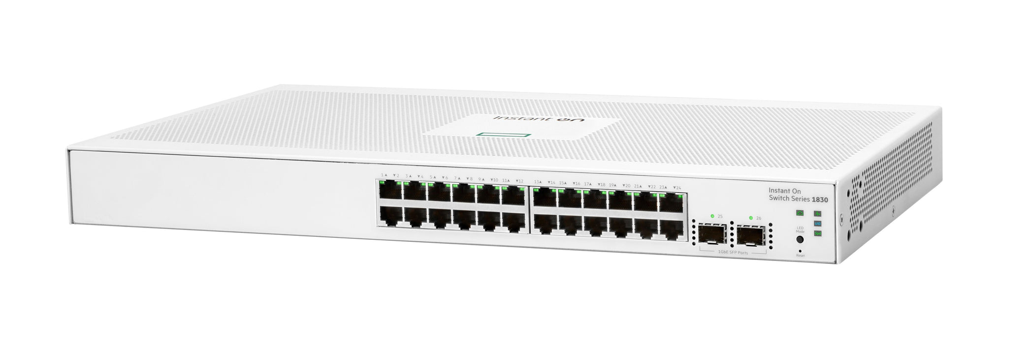 EAN 0190017518862 - HPE Aruba Networking Networking Instant On Switch 24p Gigabit 2p SFP 1830 imagen 2