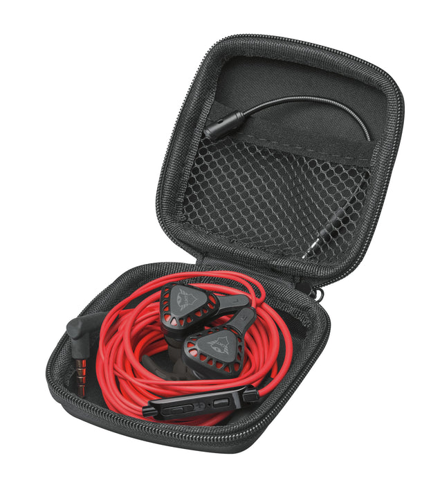 EAN 8713439230291 - Trust TRU GXT 408 Auriculares Alámbrico Dentro de oído Juego Negro, Rojo imagen 3