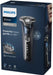 EAN 8720689008037 - Philips SHAVER Series 5000 S5885/35 afeitadora Máquina de afeitar de rotación Recortadora Negro, Azul imagen 3
