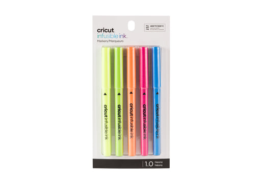 EAN 0093573260261 - Cricut 2006258 rotulador Fino Azul, Verde, Naranja, Rosa, Amarillo 5 pieza(s) imagen 1