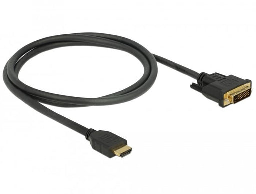 EAN 4043619856527 - DeLOCK 85652 adaptador de cable de vídeo 1 m HDMI tipo A (Estándar) DVI Negro imagen 2