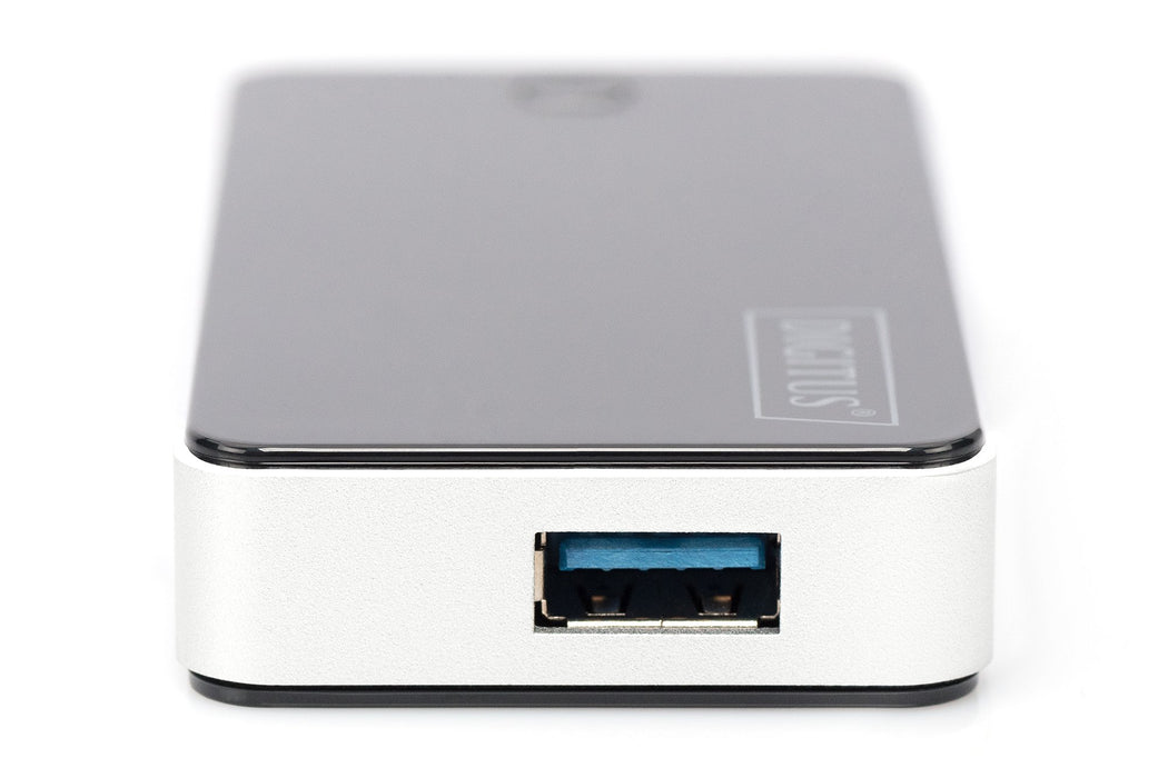 EAN 4016032317005 - Digitus DA-70231 hub de interfaz 5000 Mbit/s Negro, Plata imagen 3