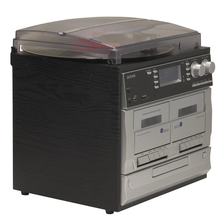 EAN 5706751051906 - Denver MRD-166 reproductor de CD Reproductor de CD portátil Negro, Gris imagen 2