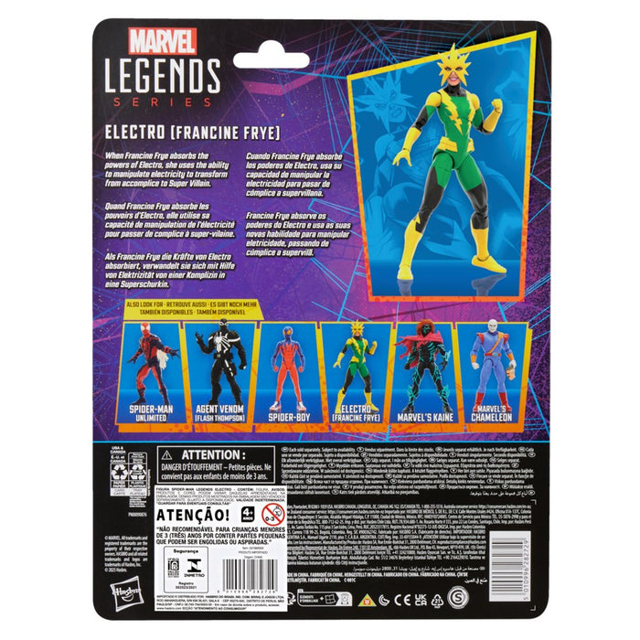 EAN 5010996282729 - Marvel Legends Series Electro (Francine Frye) imagen 6