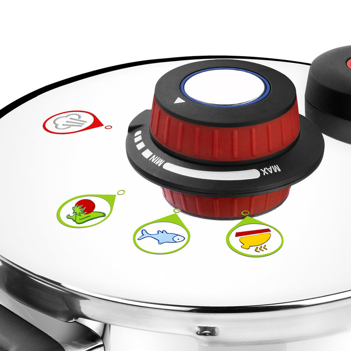 EAN 8435092421150 - Monix M790001 olla a presión 4 L Acero inoxidable imagen 3