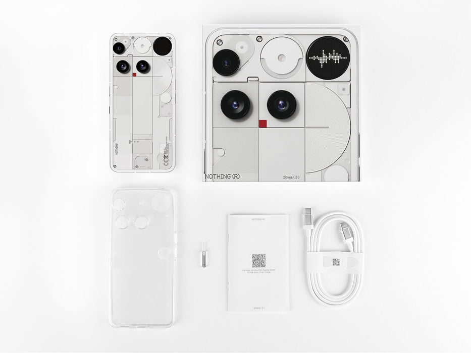 EAN 6974434226166 - Nothing Phone (3) 16,9 cm (6.67") SIM doble Android 15 5G 12 GB 256 GB 5150 mAh Blanco imagen 2