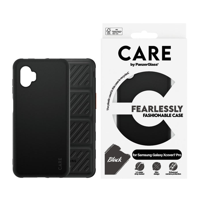 EAN 5715685025969 - PanzerGlass CARE by ® TPU Case Black Samsung Galaxy Xcover7 Pro 5G funda para teléfono móvil Negro imagen 2