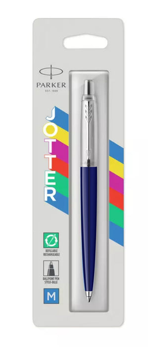 EAN 3026981234279 - Parker Jotter Originals Azul Bolígrafo de punta retráctil con pulsador Medio 1 pieza(s) imagen 1