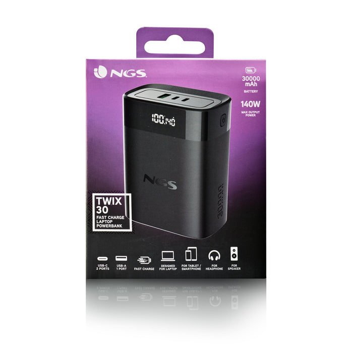 EAN 8435430626445 - NGS TWIX 30 30000 mAh Negro imagen 8