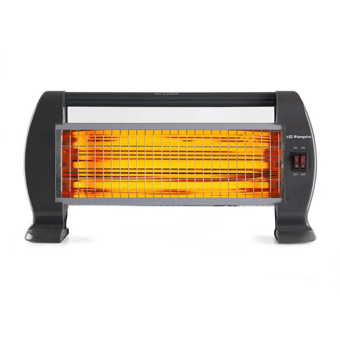 EAN 8435568400566 - Orbegozo BP 0206 Interior Negro 1200 W Calefactor eléctrico de cuarzo imagen 3