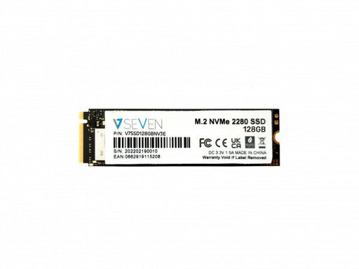 EAN 662919115178 - V7 V7SSD128GBNV3E unidad de estado sólido 128 GB M.2 Serial ATA III NVMe 3D TLC imagen 1