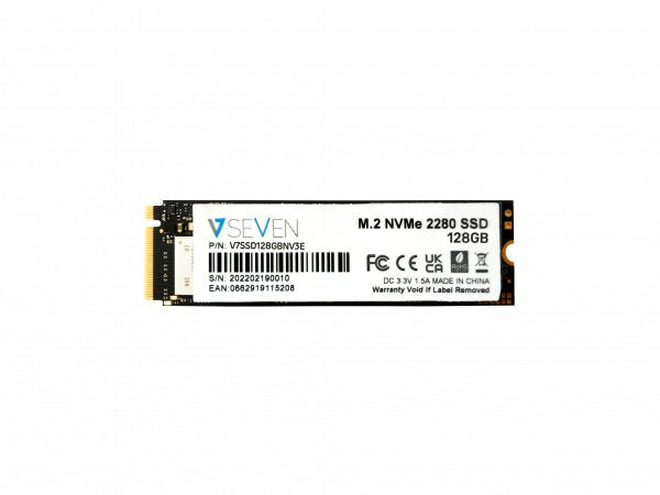 EAN 662919115178 - V7 V7SSD128GBNV3E unidad de estado sólido 128 GB M.2 Serial ATA III NVMe 3D TLC imagen 1