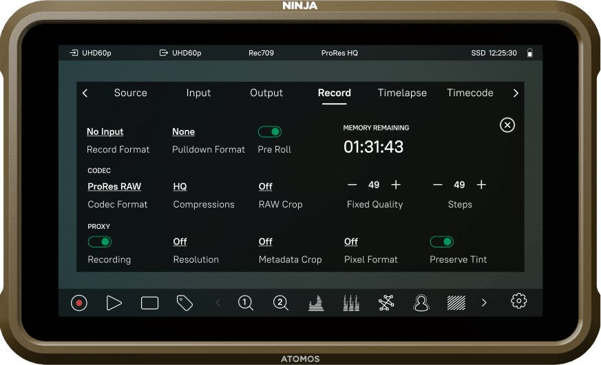 EAN 0814164022811 - Atomos Ninja ULTRA 13,2 cm (5.2") 1920 x 1080 Pixeles Pantalla táctil imagen 4