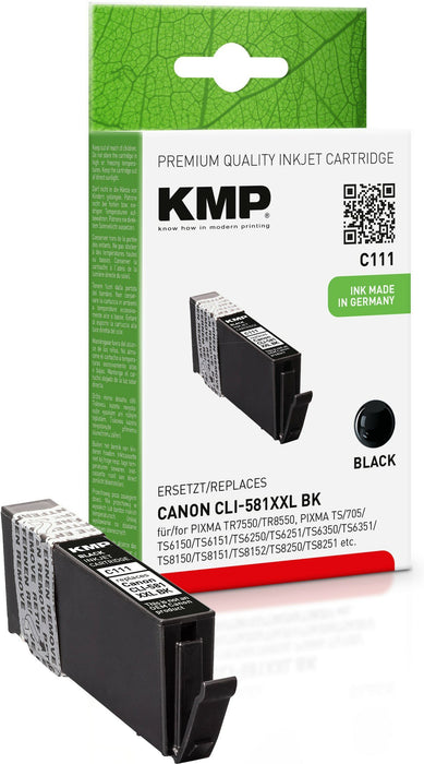 EAN 4011324371604 - KMP 1577,0201 cartucho de tinta Compatible Extra (Súper) alto rendimiento Negro imagen 1
