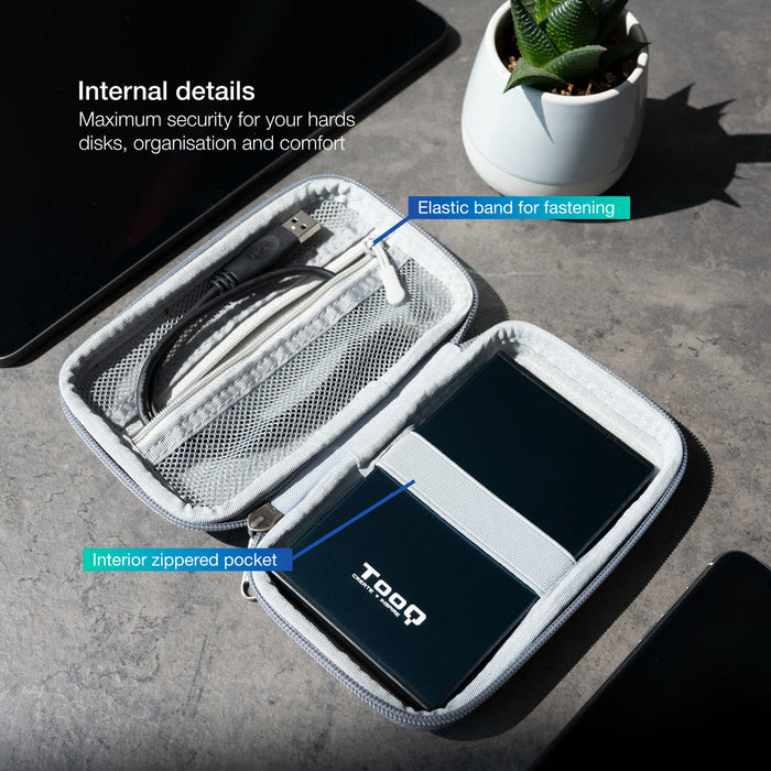 EAN 8433281012158 - TooQ TQBC-E2503G funda para disco duro externo imagen 4