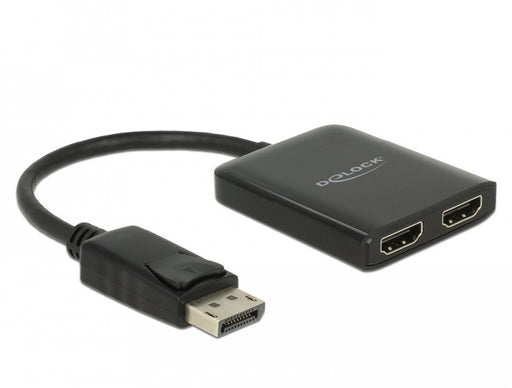 EAN 4043619877201 - DeLOCK 87720 divisor de video DisplayPort 2x HDMI imagen 1