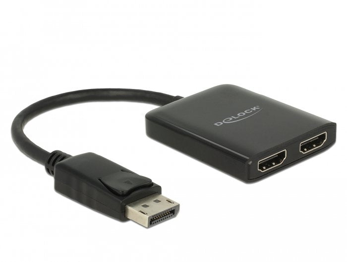 EAN 4043619877201 - DeLOCK 87720 divisor de video DisplayPort 2x HDMI imagen 1