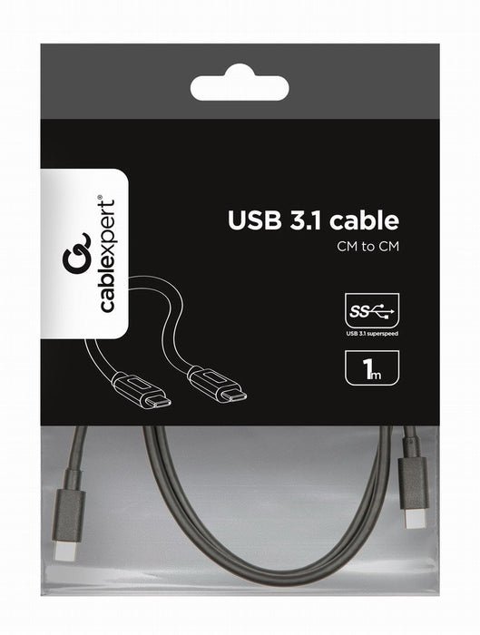 EAN 8716309086448 - Gembird CCP-USB3.1-CMCM-1M cable USB USB 3.2 Gen 1 (3.1 Gen 1) USB C Negro imagen 4