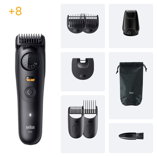 EAN 7500435244916 - Braun BeardTrimmer 5 BT5560 depiladora para la barba Batería 40 2 cm Mojado y seco Negro imagen 2