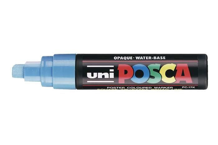 EAN 4902778364192 - POSCA uni PC-17K marcador 1 pieza(s) Punta de cincel Azul imagen 1