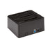 EAN 0065030861663 - StarTech.com SDOCK2U313 base de conexión para disco duro USB 3.2 Gen 2 (3.1 Gen 2) Type micro-B Negro imagen 3