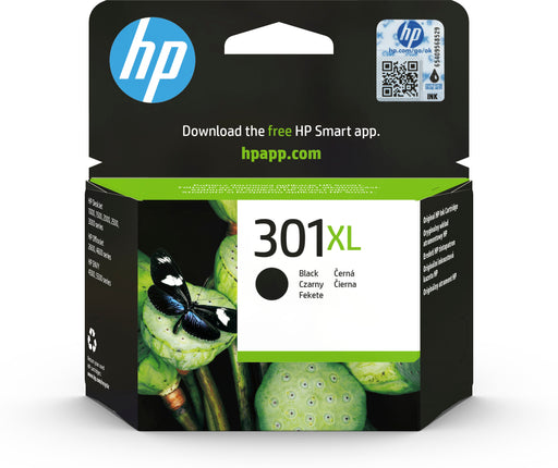 EAN 0884962894446 - HP 301XL High Yield Black Original Ink Cartridge cartucho de tinta 1 pieza(s) Alto rendimiento (XL) imagen 1
