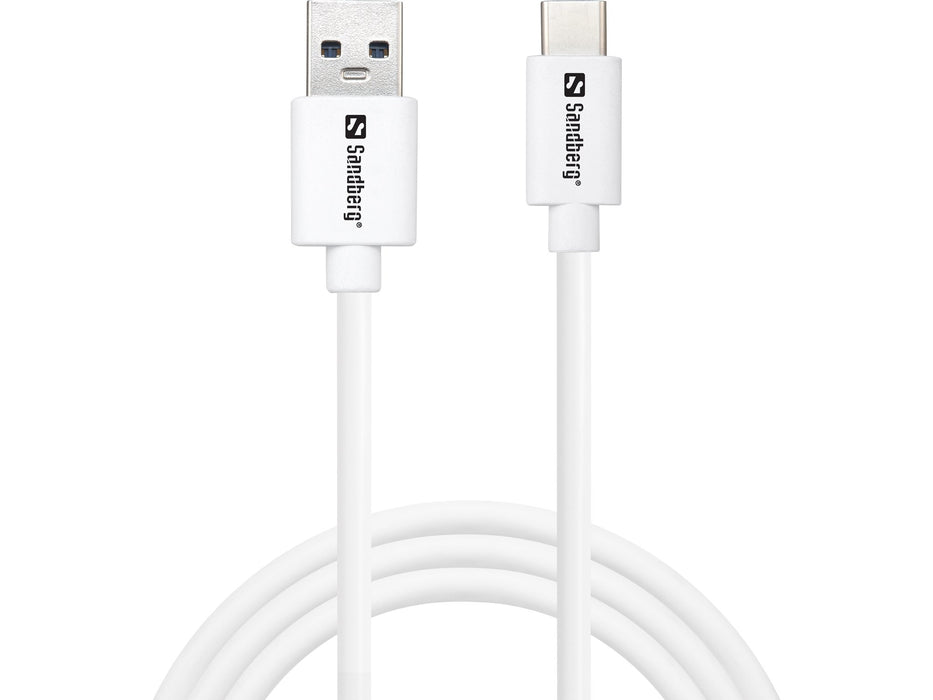 EAN 5705730136153 - Sandberg 136-15 cable USB USB 3.2 Gen 1 (3.1 Gen 1) USB A USB C Blanco imagen 1