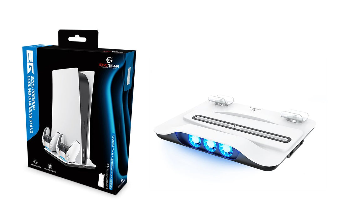 EAN 5425025592869 - EgoGear SCC5-P5-WH accesorio y piza de videoconsola Sistema de carga imagen 4
