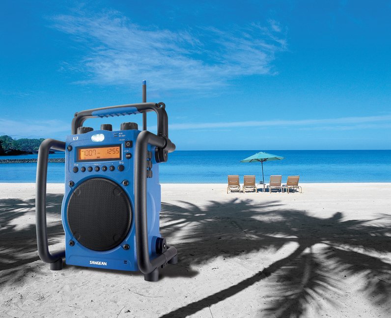 EAN 4711317990453 - Sangean U3 Digital Negro, Azul imagen 4