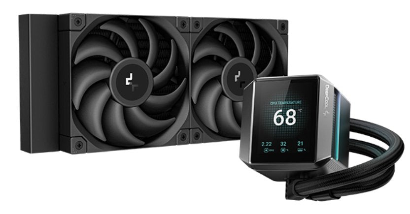 EAN 6933412728771 - DeepCool MYSTIQUE 240 Procesador Sistema de refrigeración líquida todo en uno 12 cm Negro 1 pieza(s) imagen 1