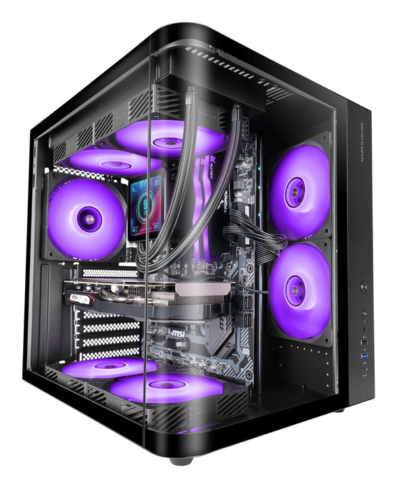 EAN 8435693111450 - Mars Gaming MC-CURV Midi Tower Negro imagen 1