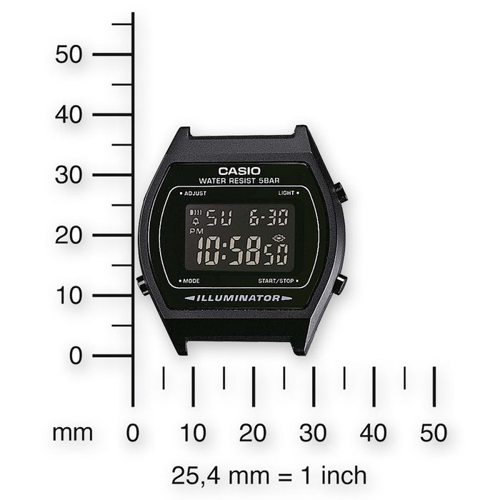 EAN 4971850958321 - Casio B640WB-1BEF reloj Reloj de pulsera Unisex Electrónico Negro imagen 4
