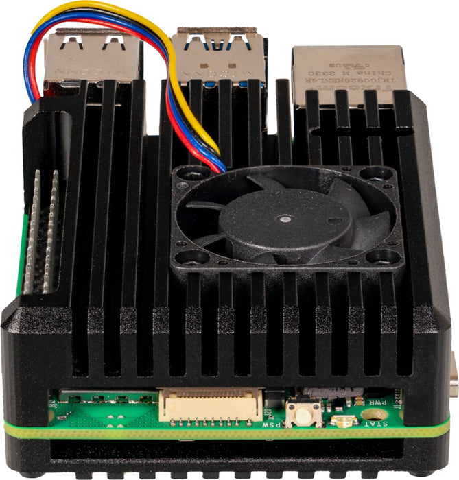 EAN 4250236826844 - Joy-iT RB-ALUCASEP5-07FAN accesorio para placa de desarrollo Funda Negro imagen 2