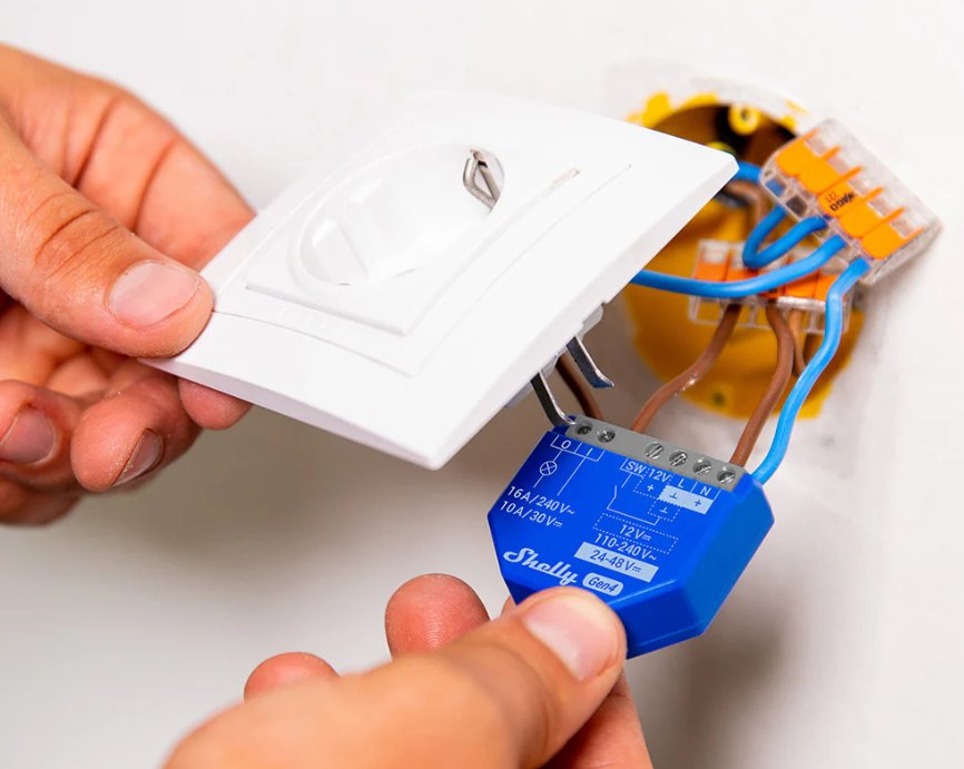 EAN 3800238070687 - Shelly 1 Gen4 Interruptor inteligente Azul imagen 3