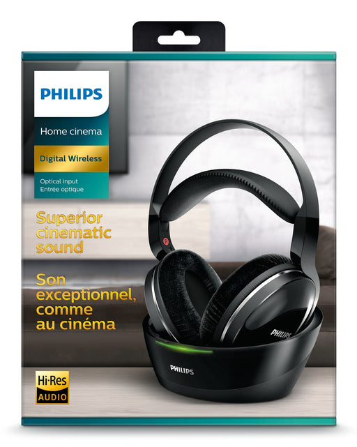 EAN 6925970712354 - Philips SHD8850/12 auricular y casco Inalámbrico Diadema Música Negro imagen 2